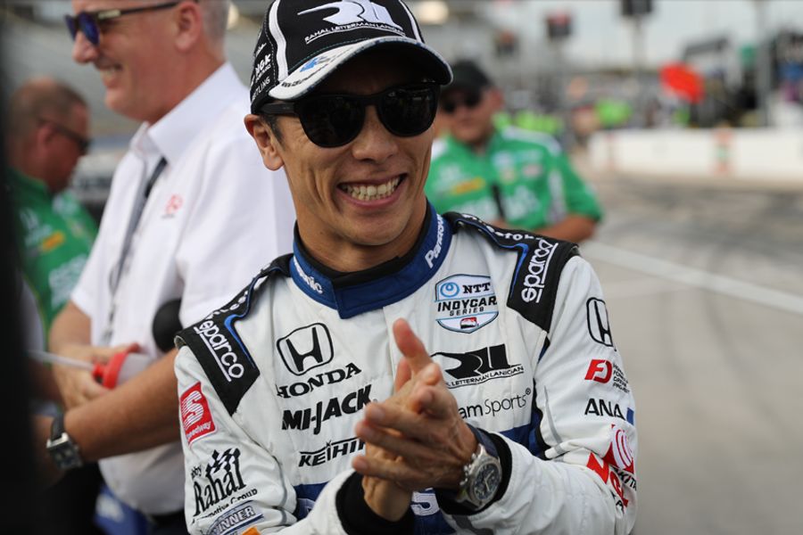 Sato wins IRL Bommarito Automotive Group 500